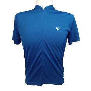 Pearl Izumi Men’s Cycling Jersey Blue Half Zip Performance Shirt SZ L